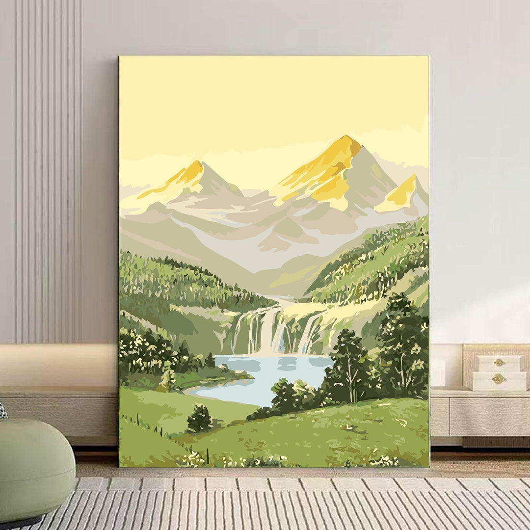 Scenic Mountain Landscape Canvas Art Stornfield 1785768018