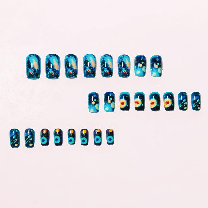 Artificial nails in galactic space design Stornfield