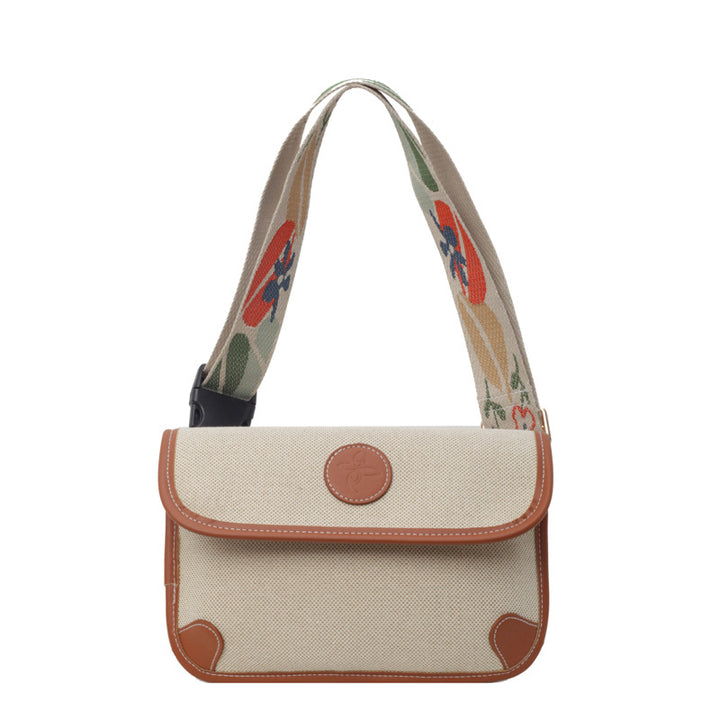 Floral Embroidered Messenger Bag Stornfield