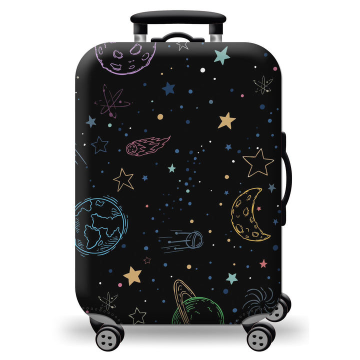 Unisex Hard-shell suitcase with stunning mountain landscape design Stornfield