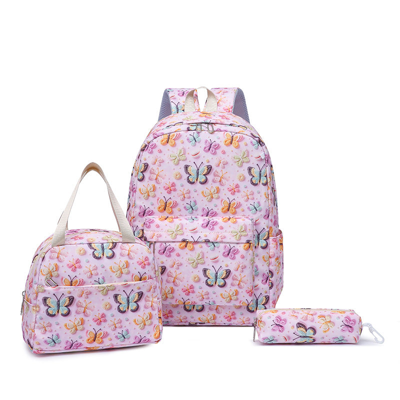 Set consisting of backpack, lunch bag and pencil case Stornfield