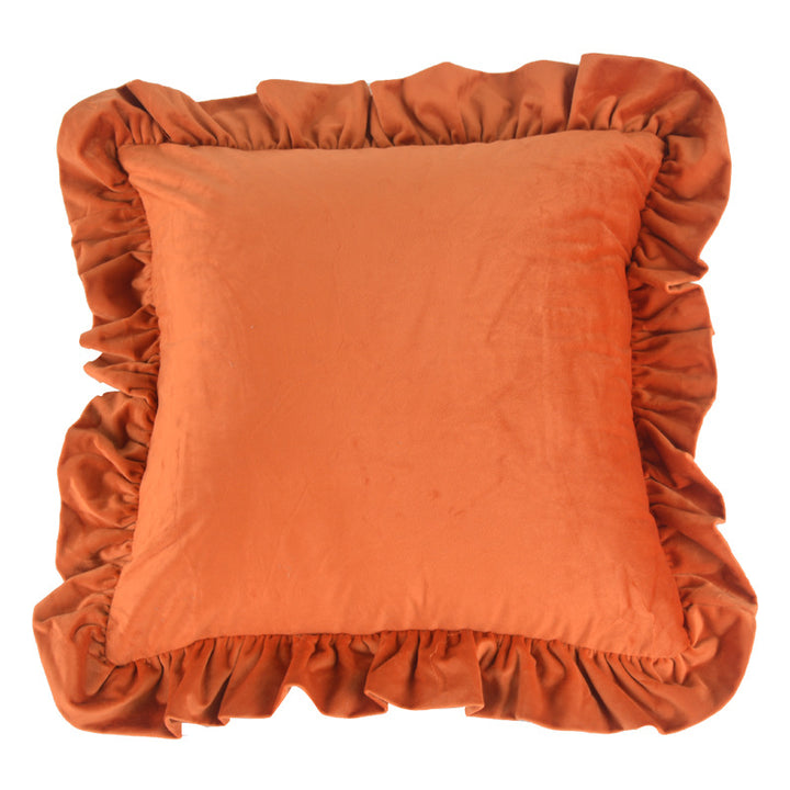 Luxury Ruffle Decorative Pillow