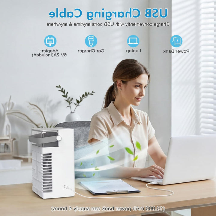 Unisex portable mini air conditioner fan Stornfield