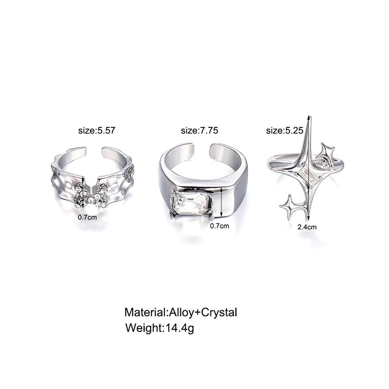 Trendier Open Ring with Zirconia Accent Stornfield