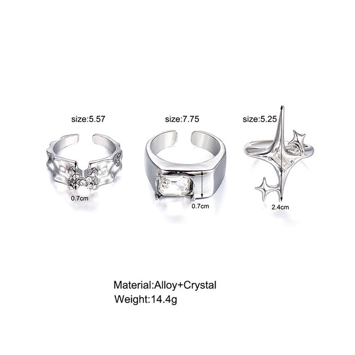 Trendier Open Ring with Zirconia Accent Stornfield