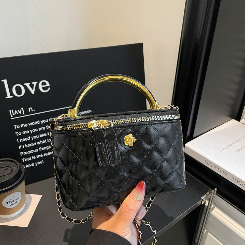 Elegant Quilted Mini Handbag