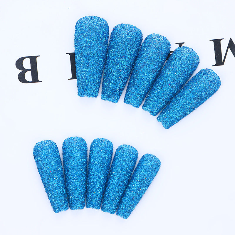 High-quality artificial nails with glitter effects Stornfield