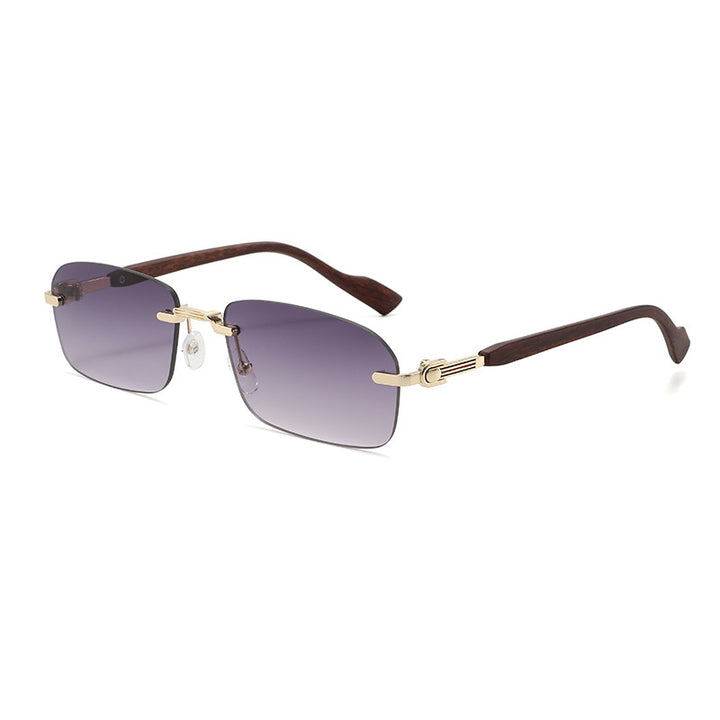 Men's Sleek Geometric Frame Sunglasses Stornfield