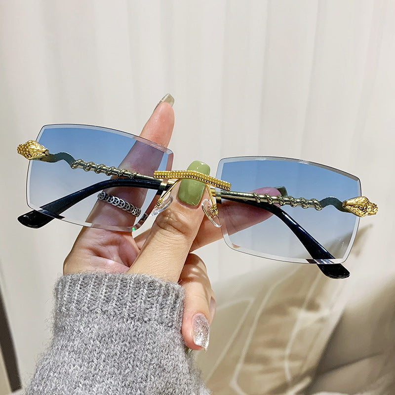 Ladies Designer Glasses with elegant and transparent metal frame Stornfield