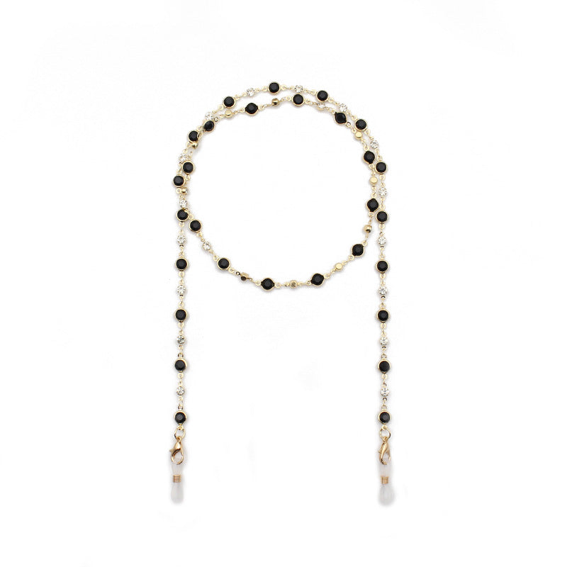 Stylish Gemstone-Linked Eyewear Chain Stornfield