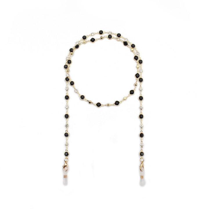 Stylish Gemstone-Linked Eyewear Chain Stornfield