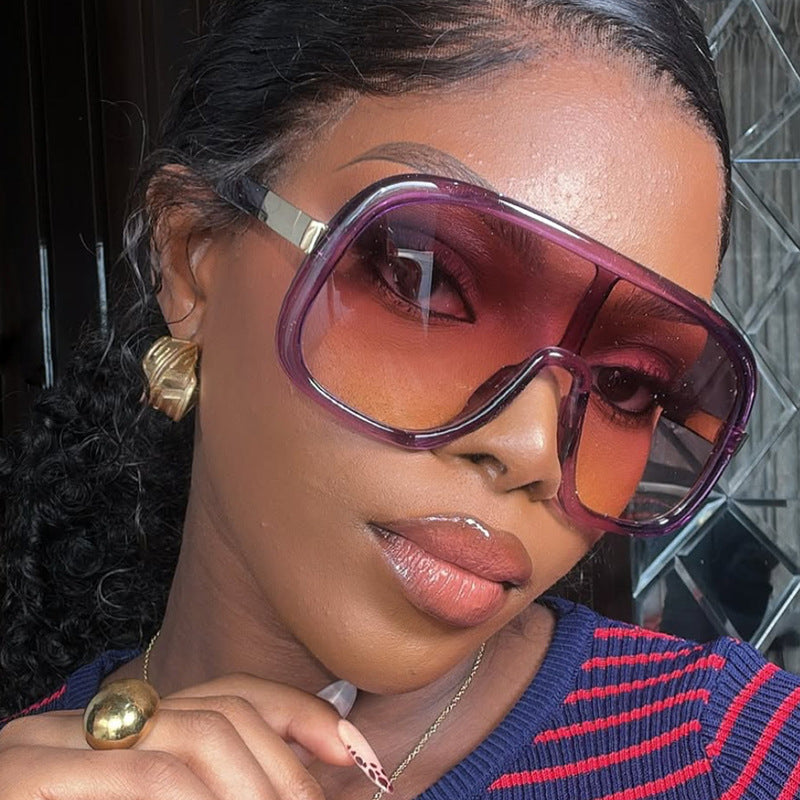 Women's oversized sunglasses in elegant retro design Stornfield