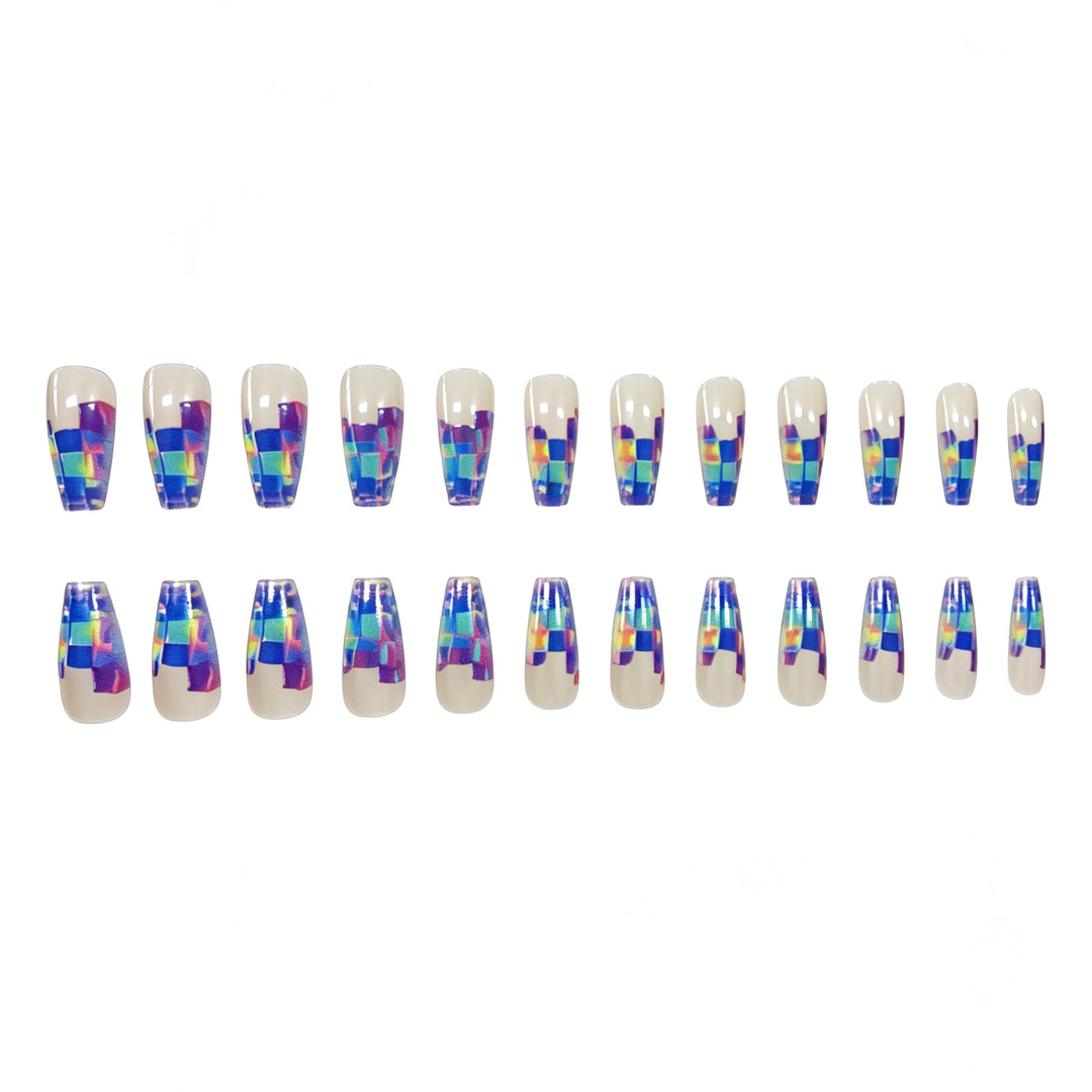 Artistic Transparent Acrylic Nail Extensions Stornfield