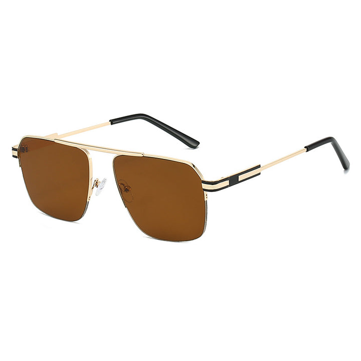 Men's Geometric Shield Sunglasses Stornfield