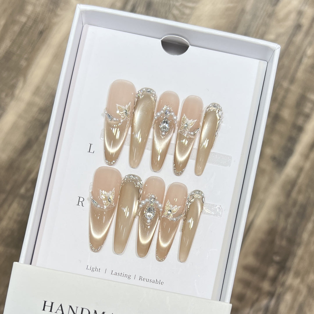 Artisan Press-On Nail Set Stornfield