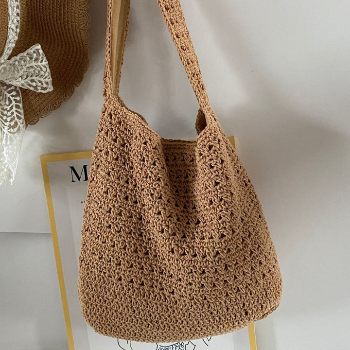 Hand-knotted leisure shoulder bag Stornfield