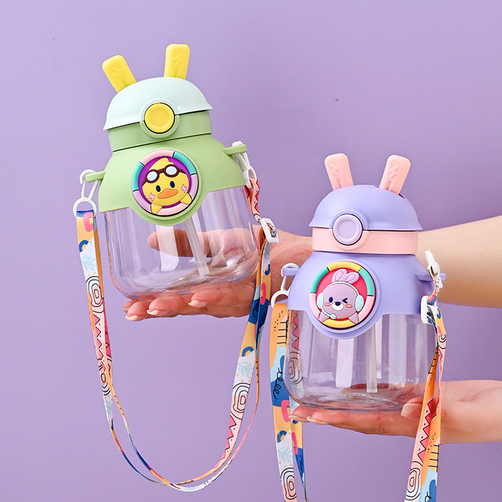 Women’s children’s drinking bottle with funny rabbit design Stornfield