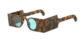 Avant-Garde Angular Frame Sunglasses Stornfield