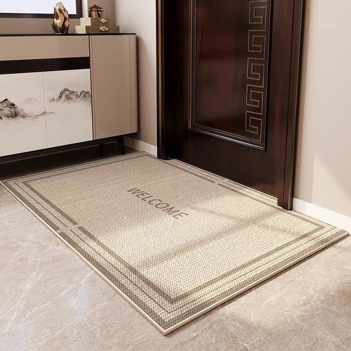 Elegant Textured Entrance Mat