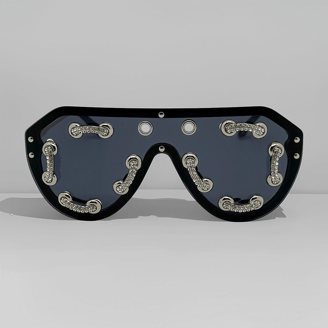 Women's extravagant designer sunglasses with sparkling accents Stornfield