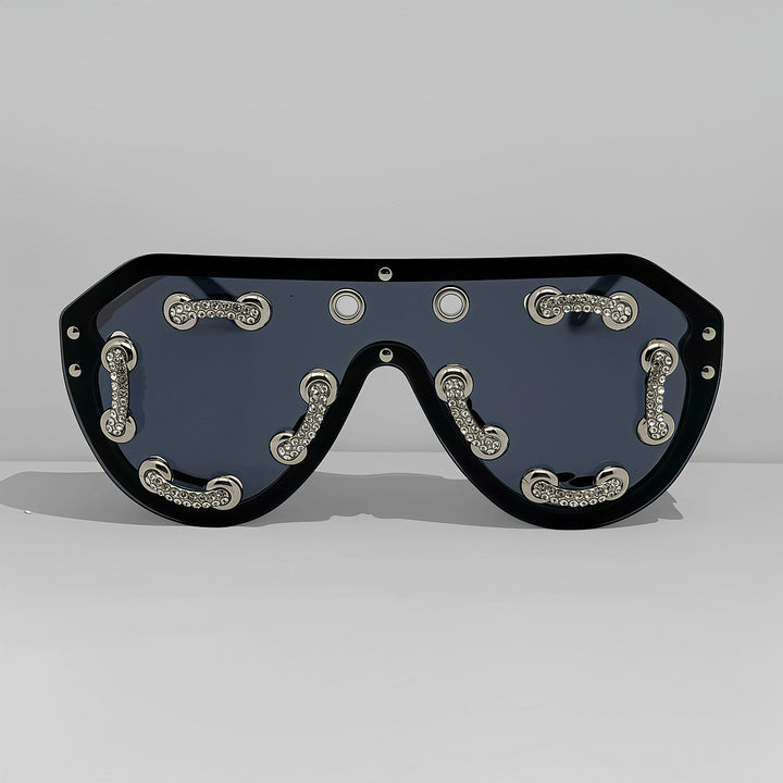 Women's extravagant designer sunglasses with sparkling accents Stornfield