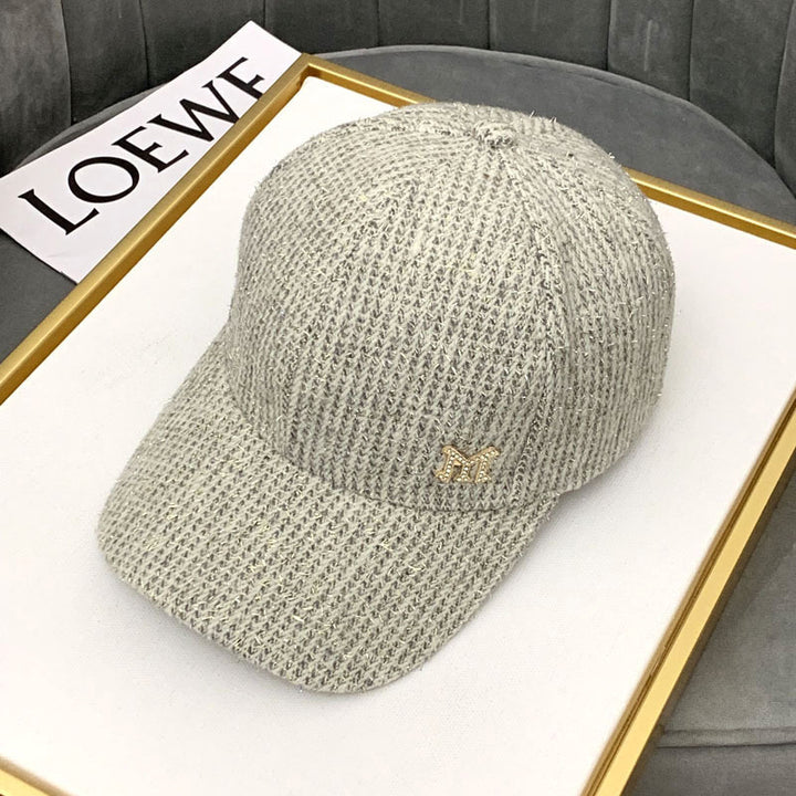 Women's Textured Knit Baseball Cap Stornfield