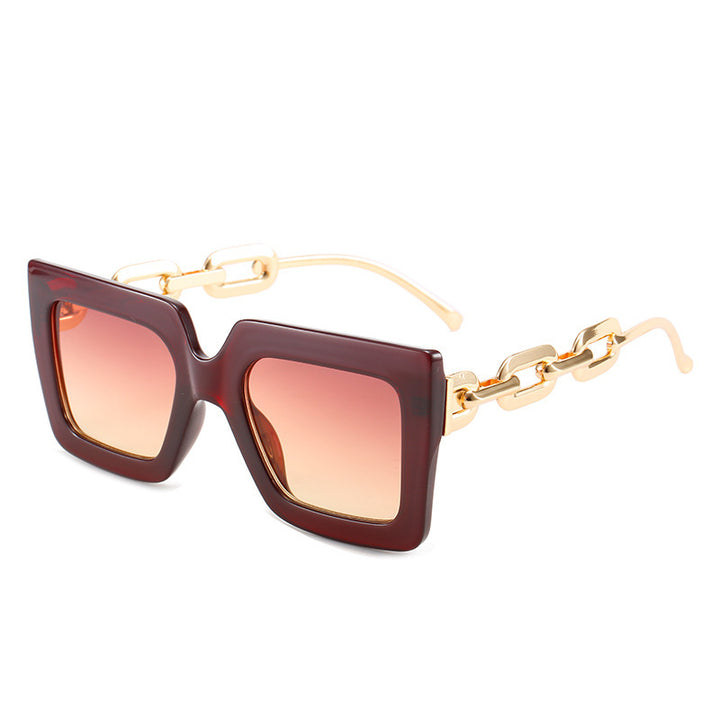Women Cat-Eye Sunglasses with Luxurious Design and Chain Frame Stornfield