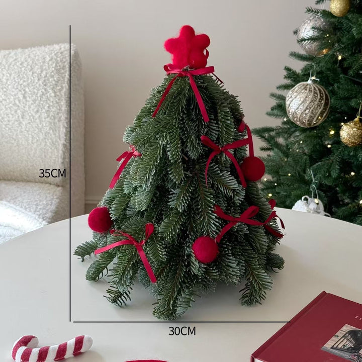 Mini Christmas Tree Centerpiece
