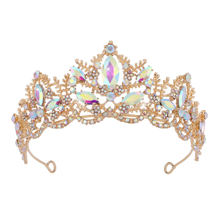 Ladies Glamorous Tiara with Sparkling Crystal Decorations Stornfield