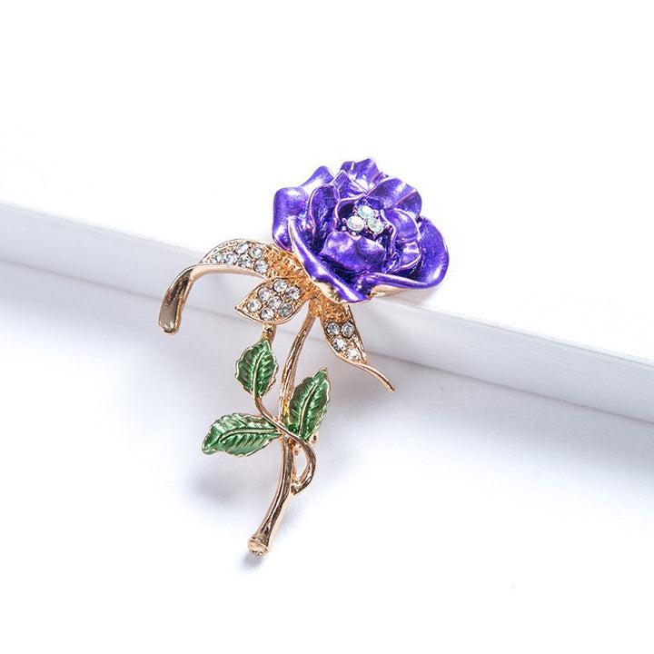 Elegant floral decoration with crystals Stornfield