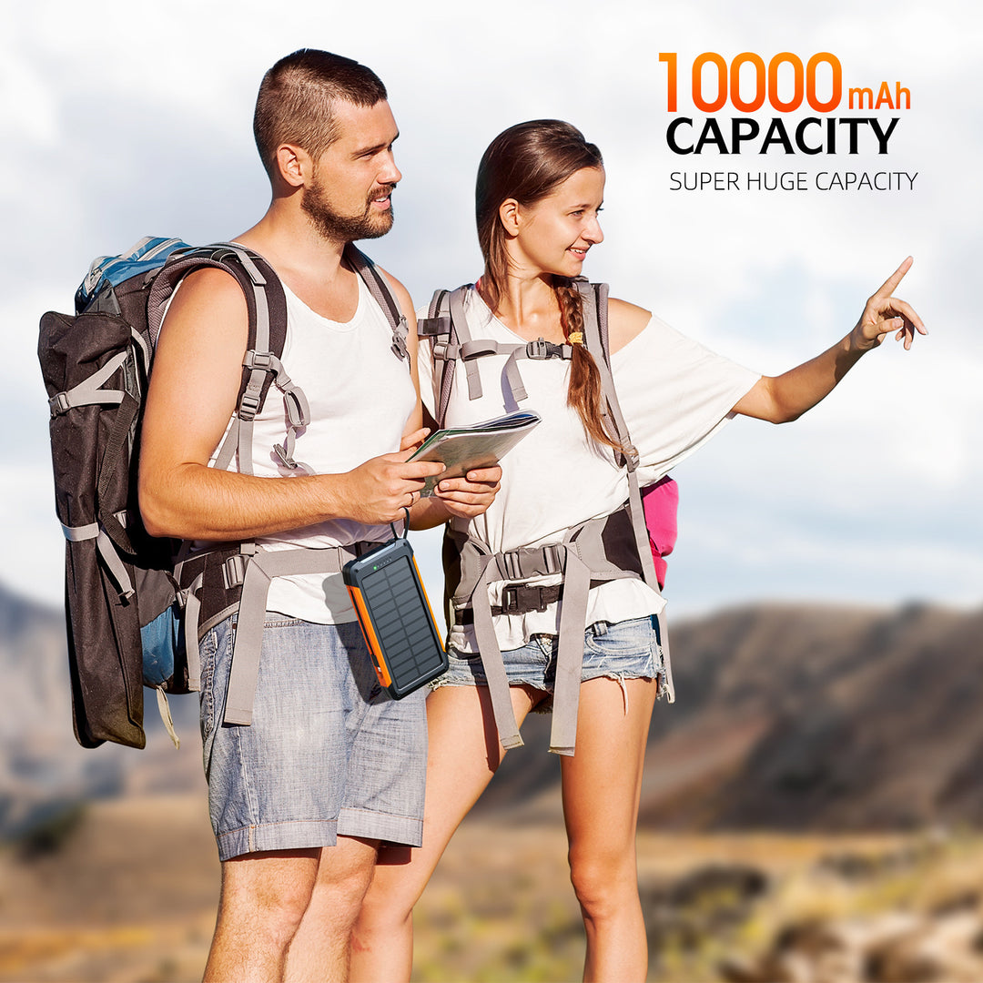 Solar Power Bank with Fast Charging from Stornfield