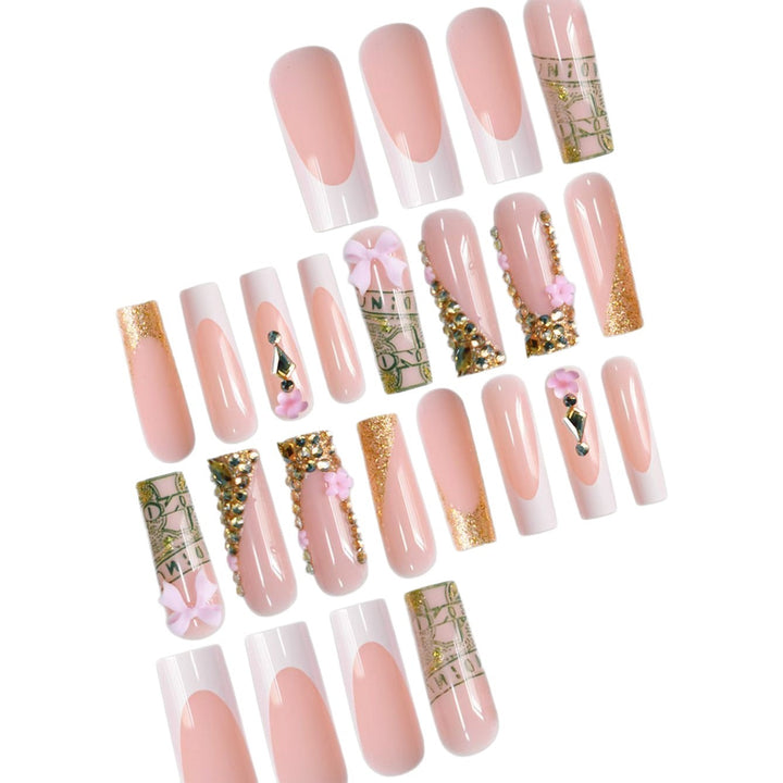 Decorative Acrylic Press-On Nails Stornfield