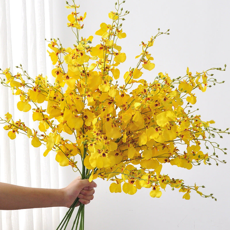 Lush Artificial Orchid Stem