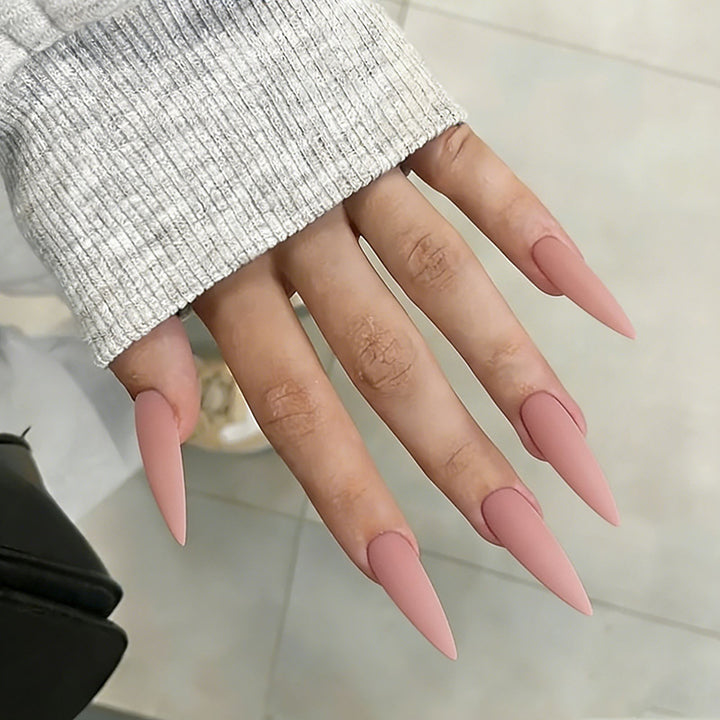 Matte Stiletto Nail Extensions Stornfield