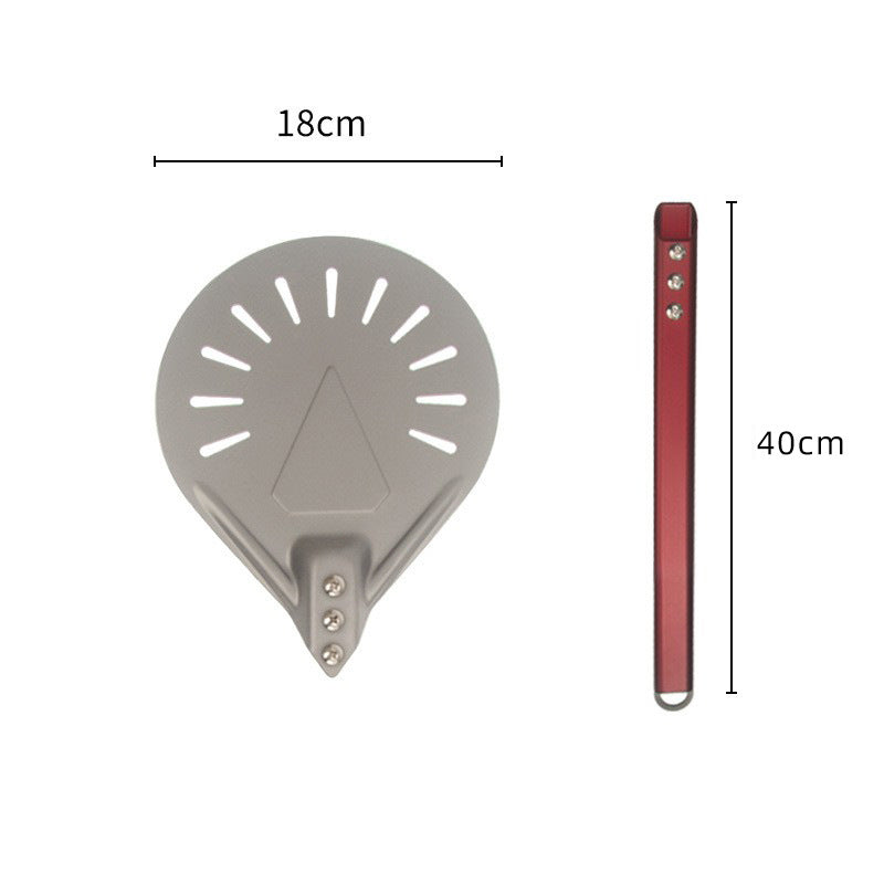 perforated aluminum pizza peel with detachable ergonomic handle Stornfield