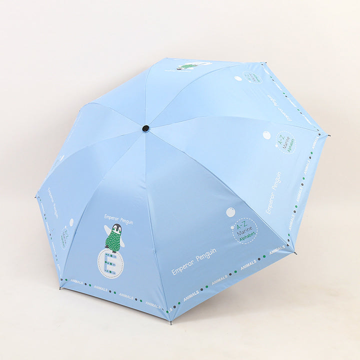 Women's Folding Umbrella with Fun Animal Design Stornfield