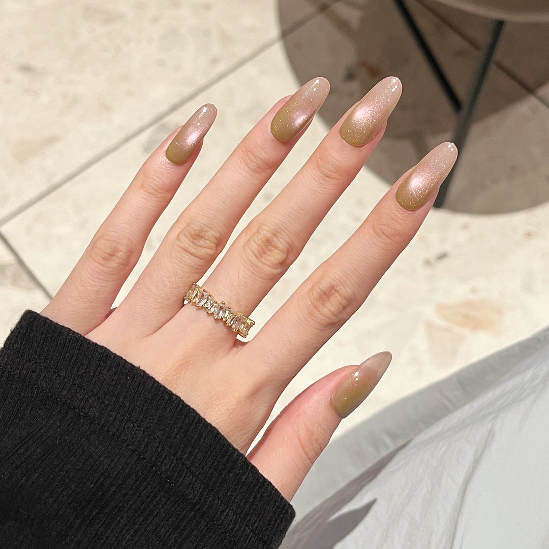 Glamorous Ombre Press-On Nail Extensions Stornfield