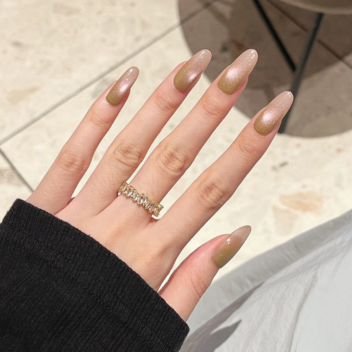 Glamorous Ombre Press-On Nail Extensions Stornfield