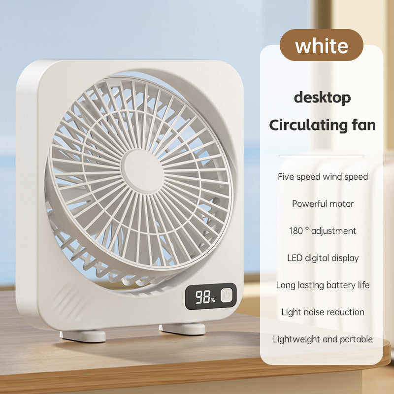Unisex High-Efficiency Desktop Circulating Fan Stornfield