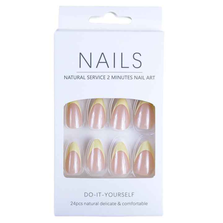 Artificial nails with elegant gradient and chic tips Stornfield