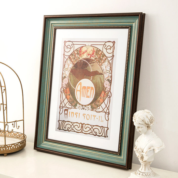 Framed Artistic Landscape Painting for Home Display