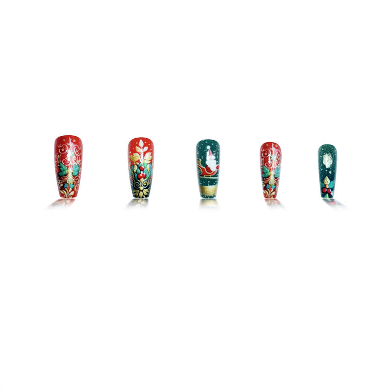 Festive Holiday Nail Art Set Stornfield