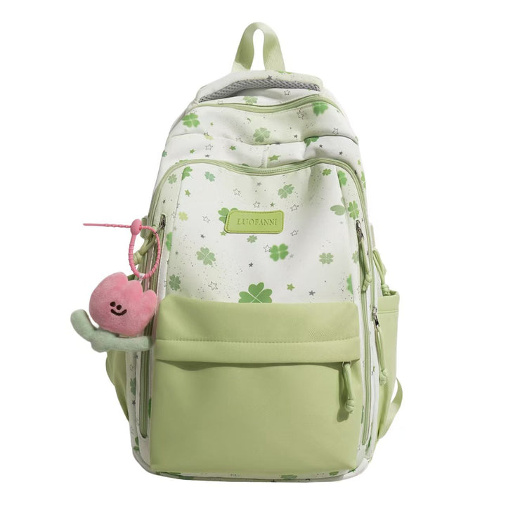 Versatile Floral Print Backpack Stornfield