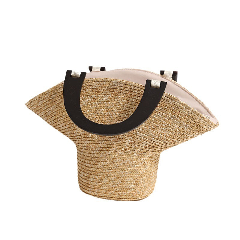 Fashionable Basthandbag with Stylish Plastic Handles Stornfield