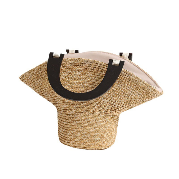 Fashionable Basthandbag with Stylish Plastic Handles Stornfield