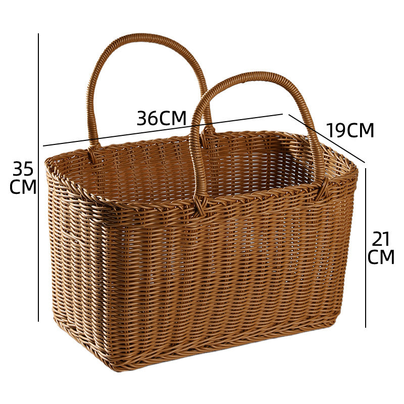 Unisex Large Storage Basket made of Woven Material Stornfield