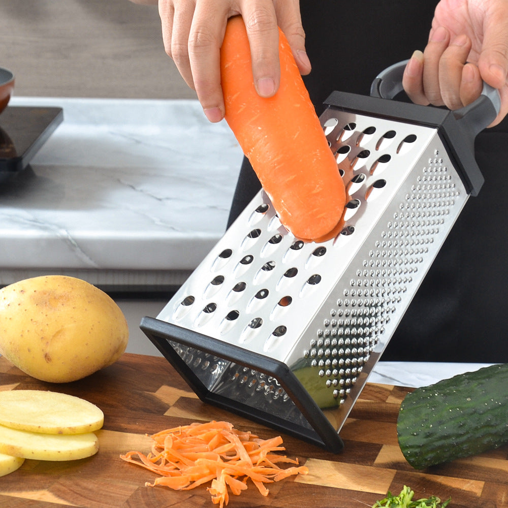 Multifunctional kitchen grater with safety handles Stornfield
