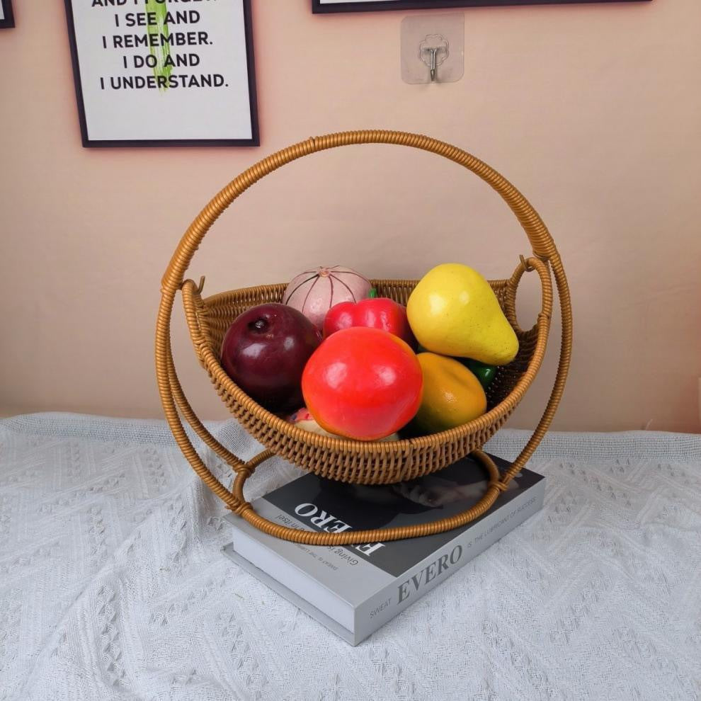 Unisex Designer Storage Basket with Elegant Handles Stornfield