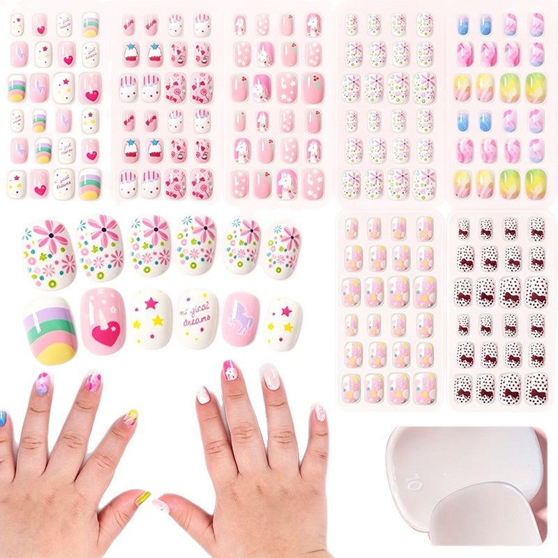 Creative Cartoon-Themed Press-On Nail Set Stornfield