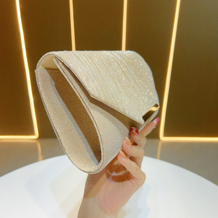 Elegant Pleated Clutch